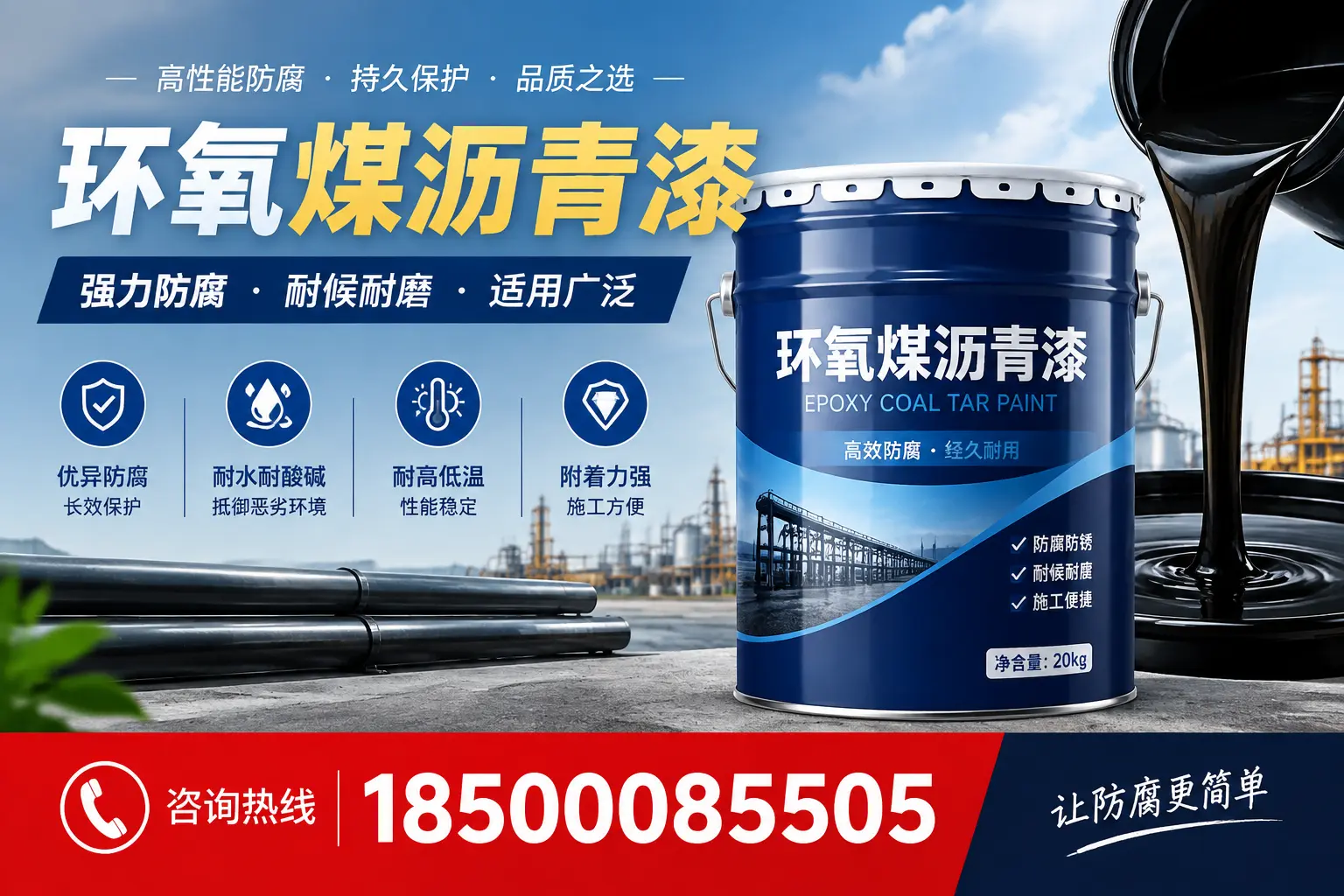 环氧煤沥青漆在不同气候条件下的表现分析，白沙适用性